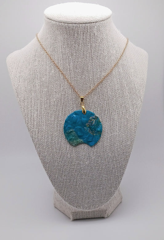 Blue Water Canal Necklace