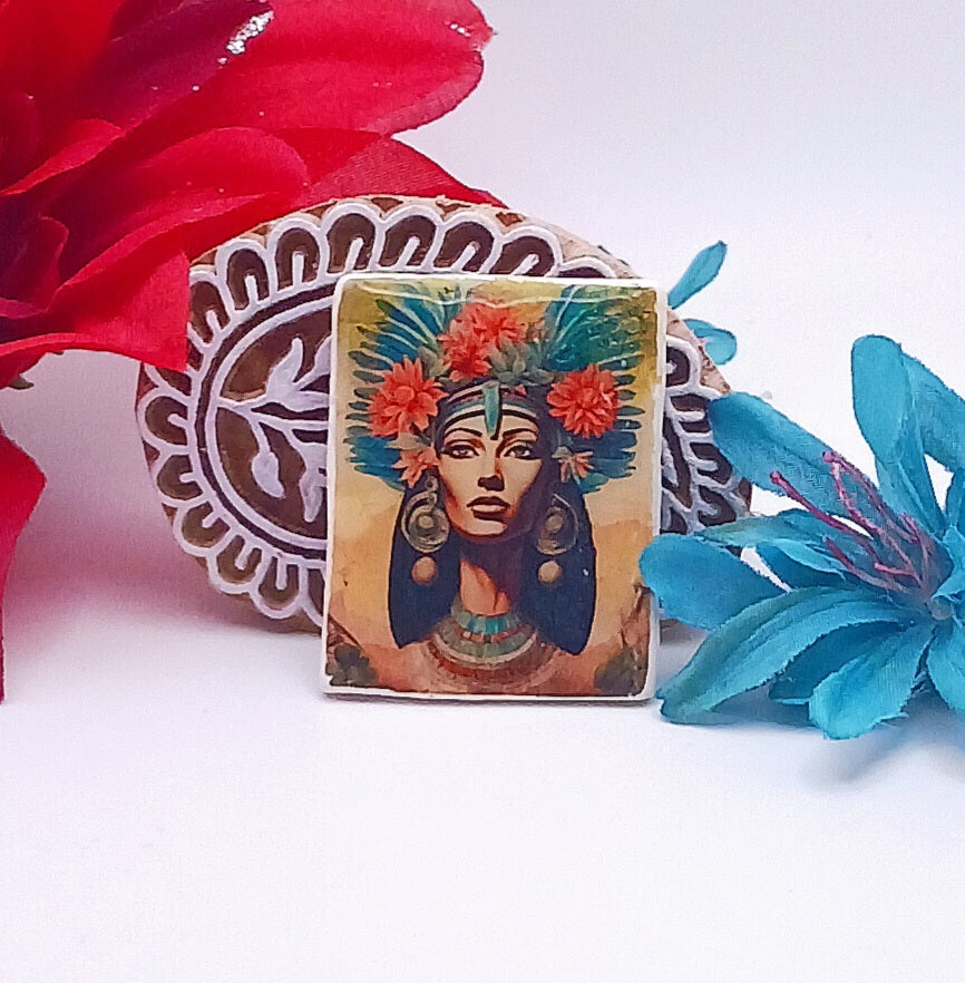 Vintage Moroccan Queen Pendant