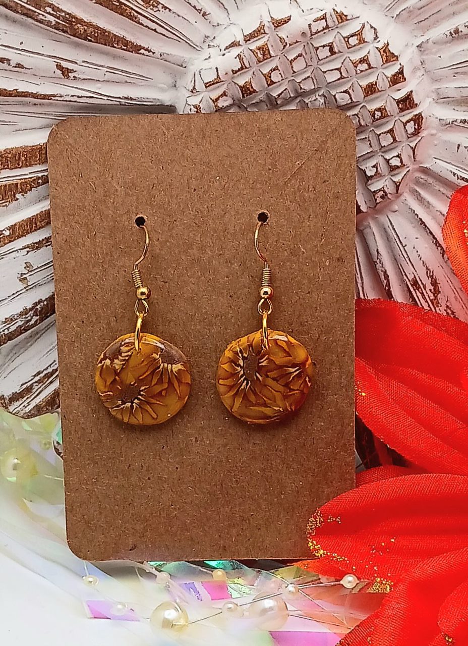 Sunflower Earrings