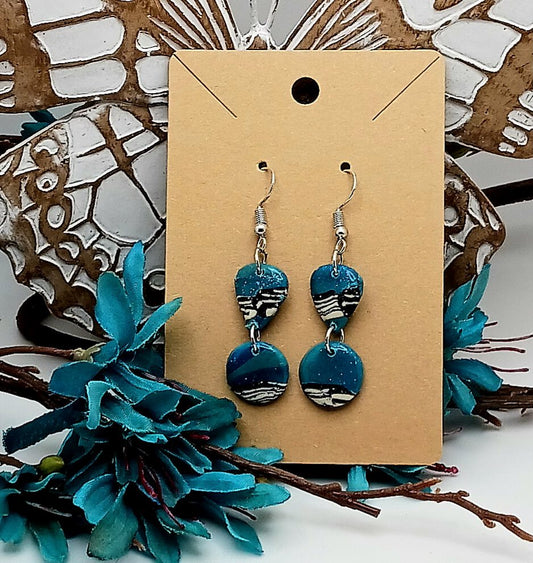 Hills of Blue Earrings