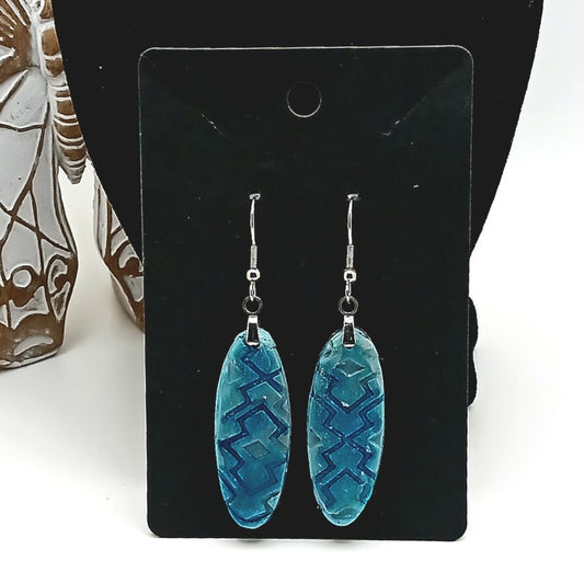 Aztec Pattern Earrings