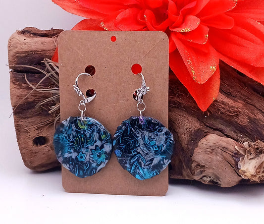 Blue Ice Earrings